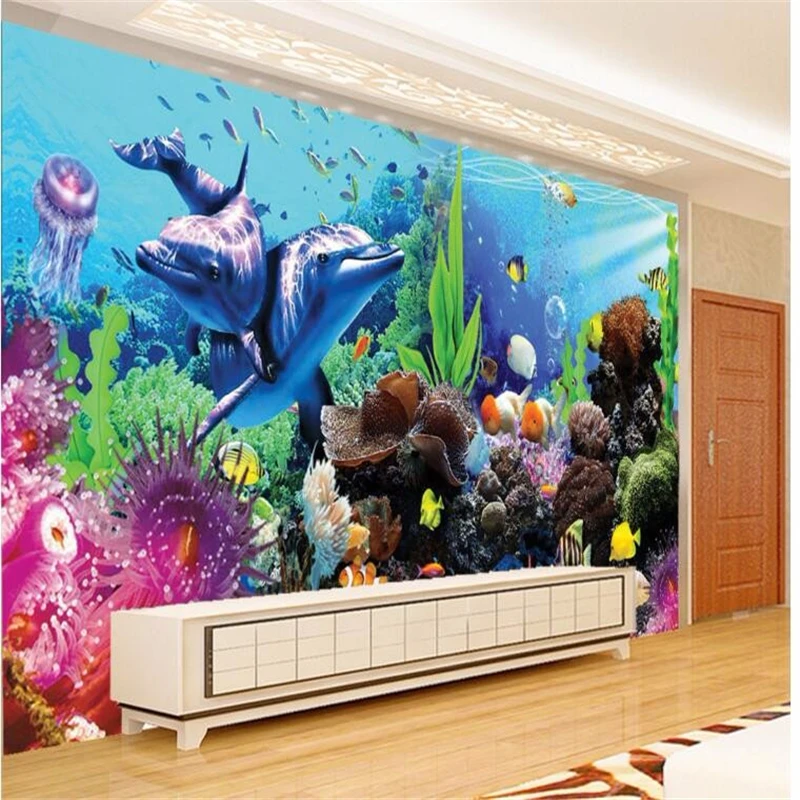Planted Aquarium Photos - Beibehang Kertas Dinding Mural Dinding 3D