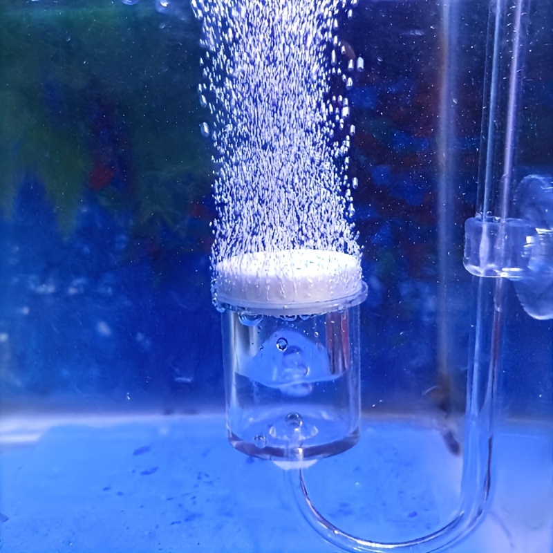 Planted Aquarium Co2 - Aquarium kaca CO2 Atomizer Diffuser, pengukur