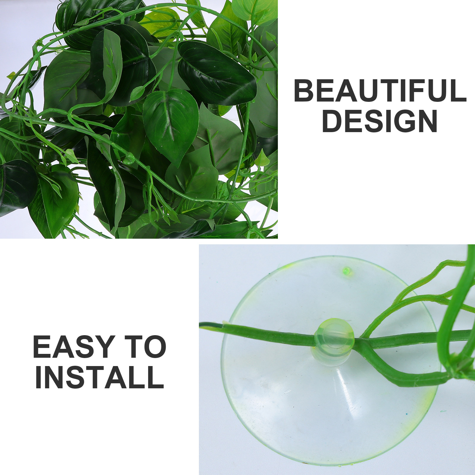 Daun Simulasi Tanaman Rambat B - Aquarium Plant Vine ulasan dan harga