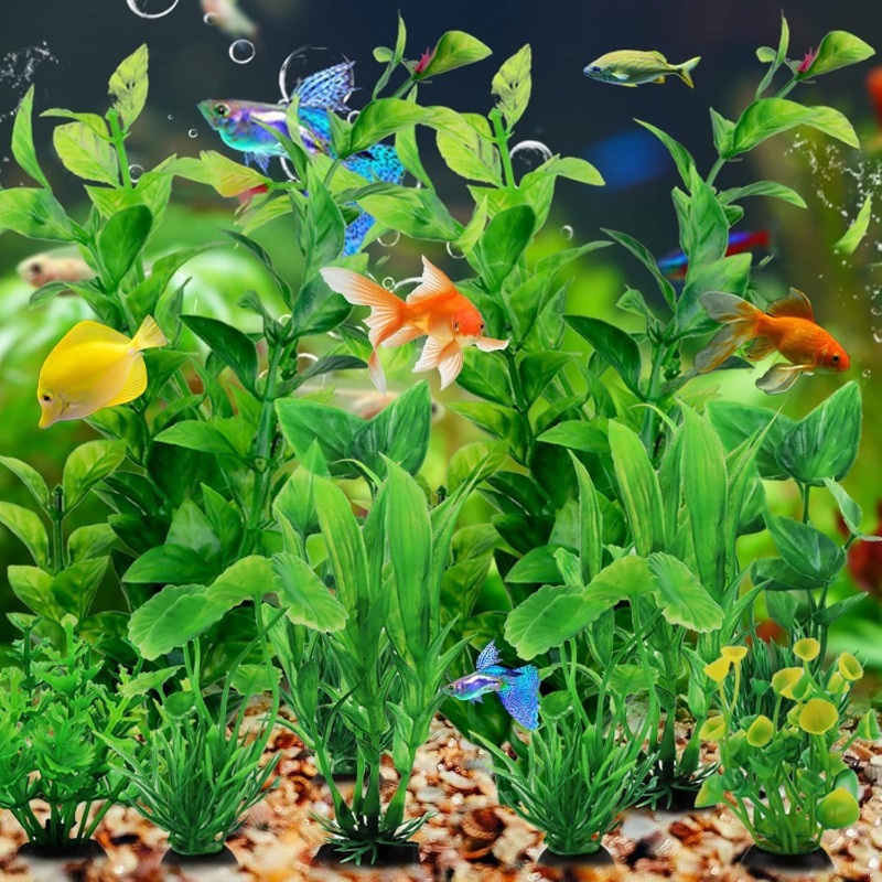 10 Buah/Set Ornamen Tanaman Ak - Aquarium Plant Vine ulasan dan harga