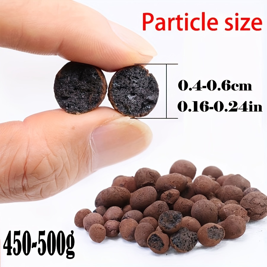 450-500g Tanah Liat Hidroponik - Aquarium Plant Gravel ulasan dan harga