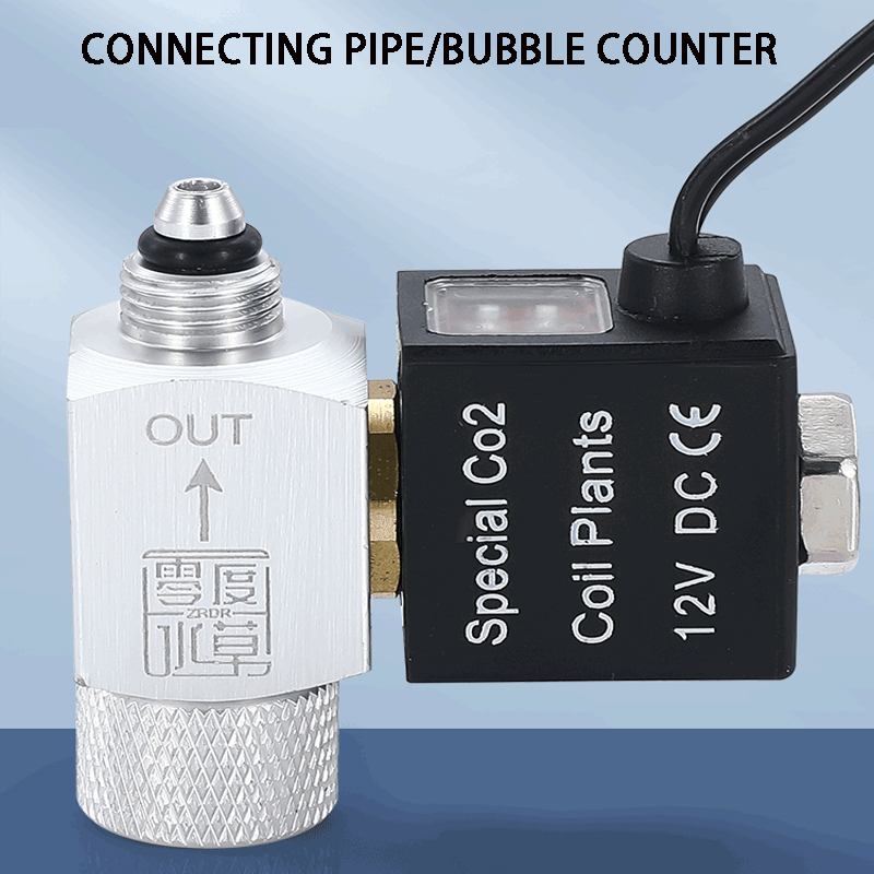 ZRDR Regulator Katup Solenoid  - Planted Aquarium Co2 ulasan dan harga