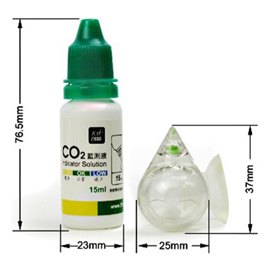 Pengukur Kadar CO2 Akuarium, M - Planted Aquarium Co2 ulasan dan harga