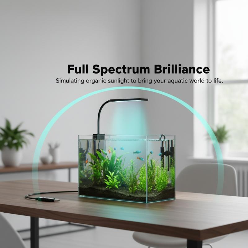 Lampu Klip Akuarium USB dengan - Aquarium Plant ulasan dan harga