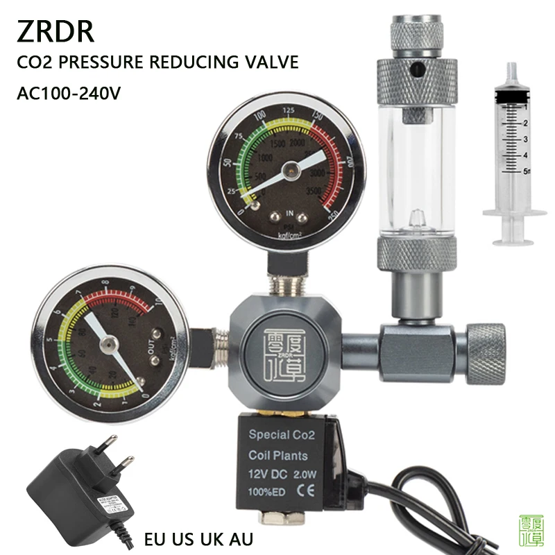 Regulator CO2 Akuarium ZRDR Ka - Planted Aquarium Co2 ulasan dan harga