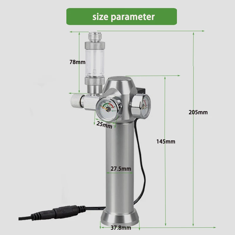 Katup Solenoid Regulator CO2 A - Planted Aquarium Co2 ulasan dan harga