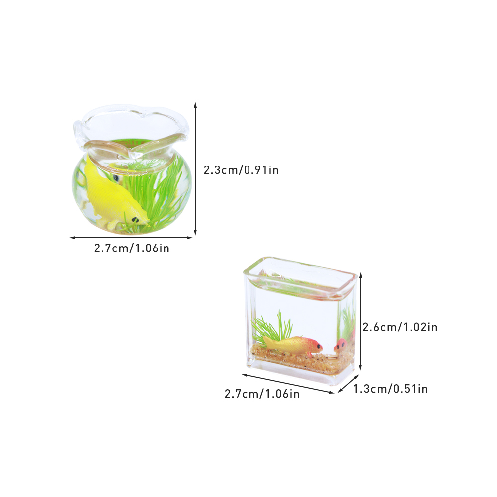 1 buah 1:12 simulasi rumah bon - Planted Aquarium Photos ulasan dan harga