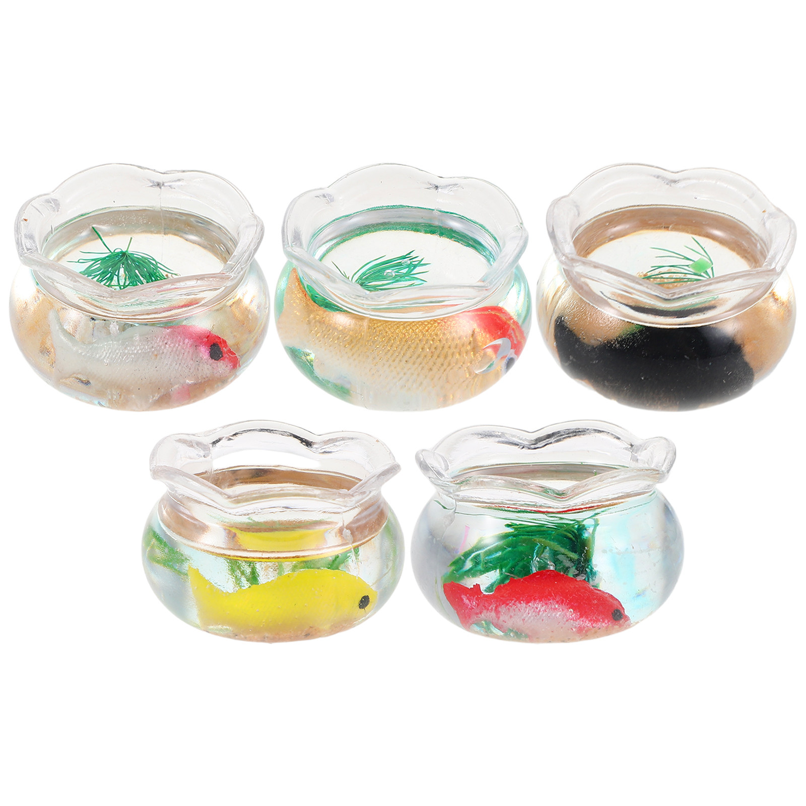 5Pcs Akuarium Mini Berbentuk B - Aquarium Plant Original ulasan dan harga